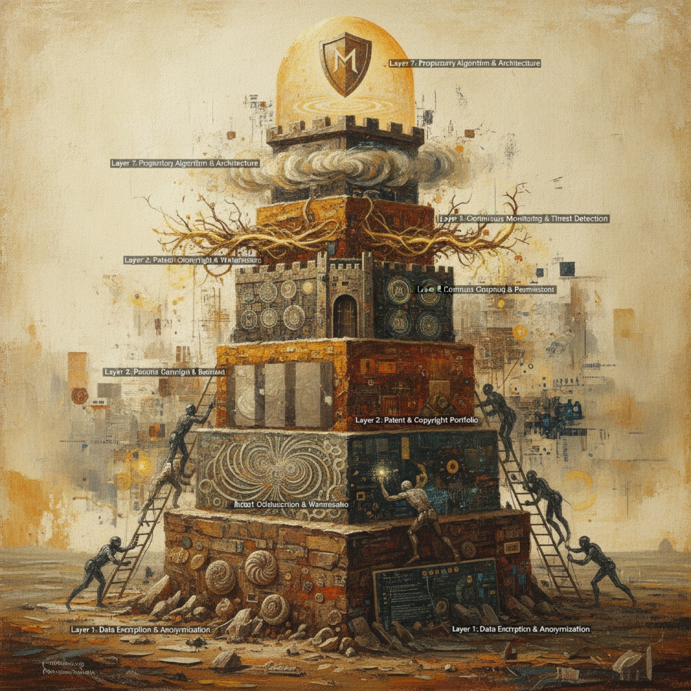 AI IP Protection: The 7-Layer Defense Stack That Stops Competitors From Cloning Your Moat