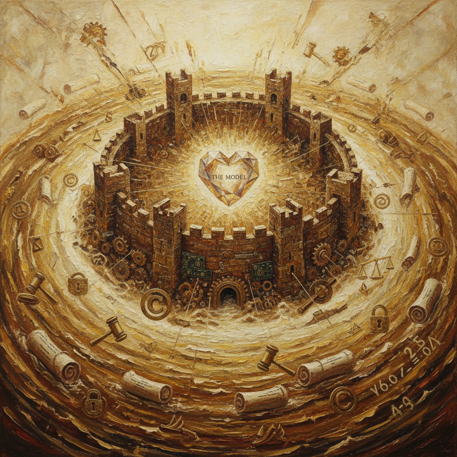 In AI, the moat is not just the model. It is the IP around it.