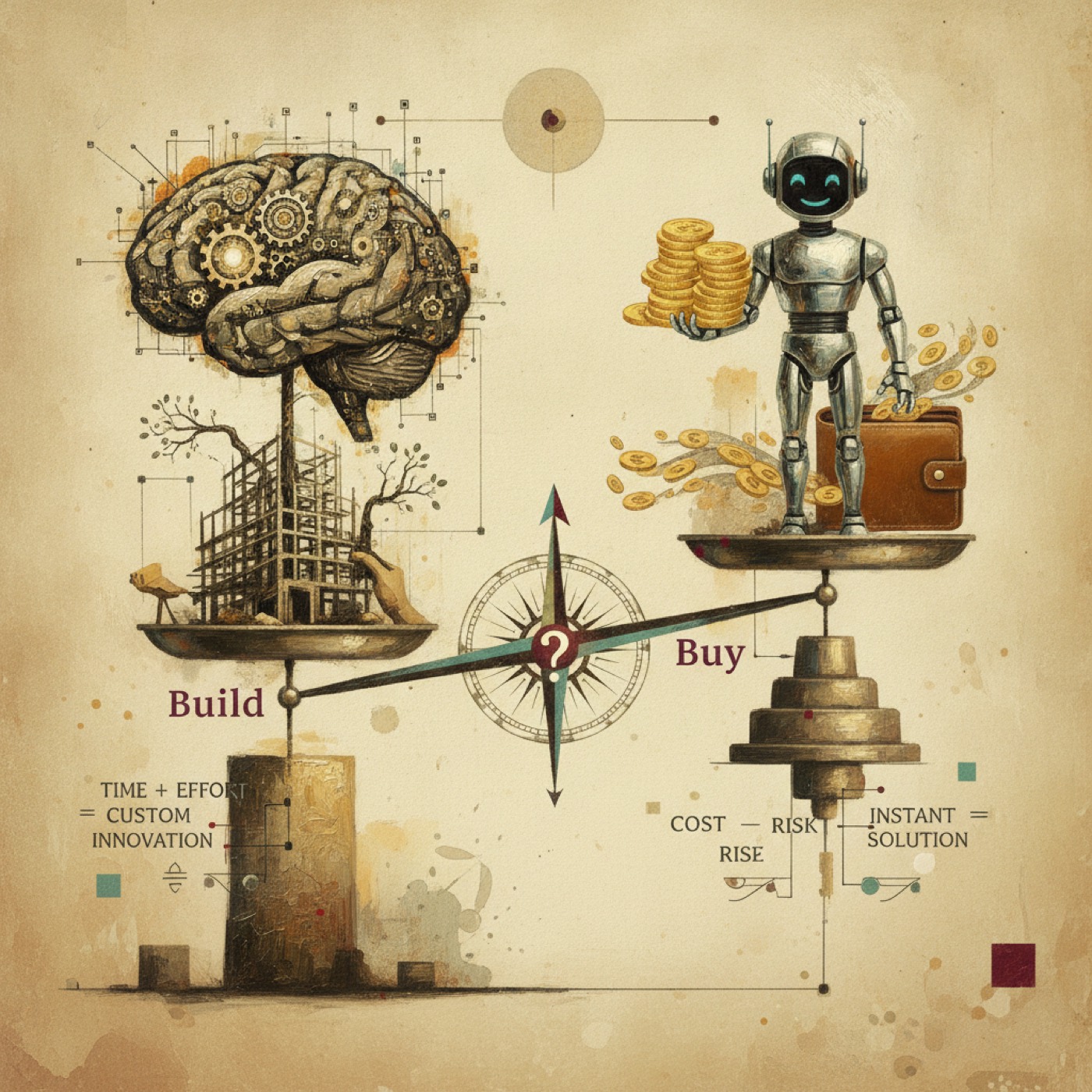 Build vs Buy AI: The Framework That Stops Founders Wasting £500K on the Wrong Decision