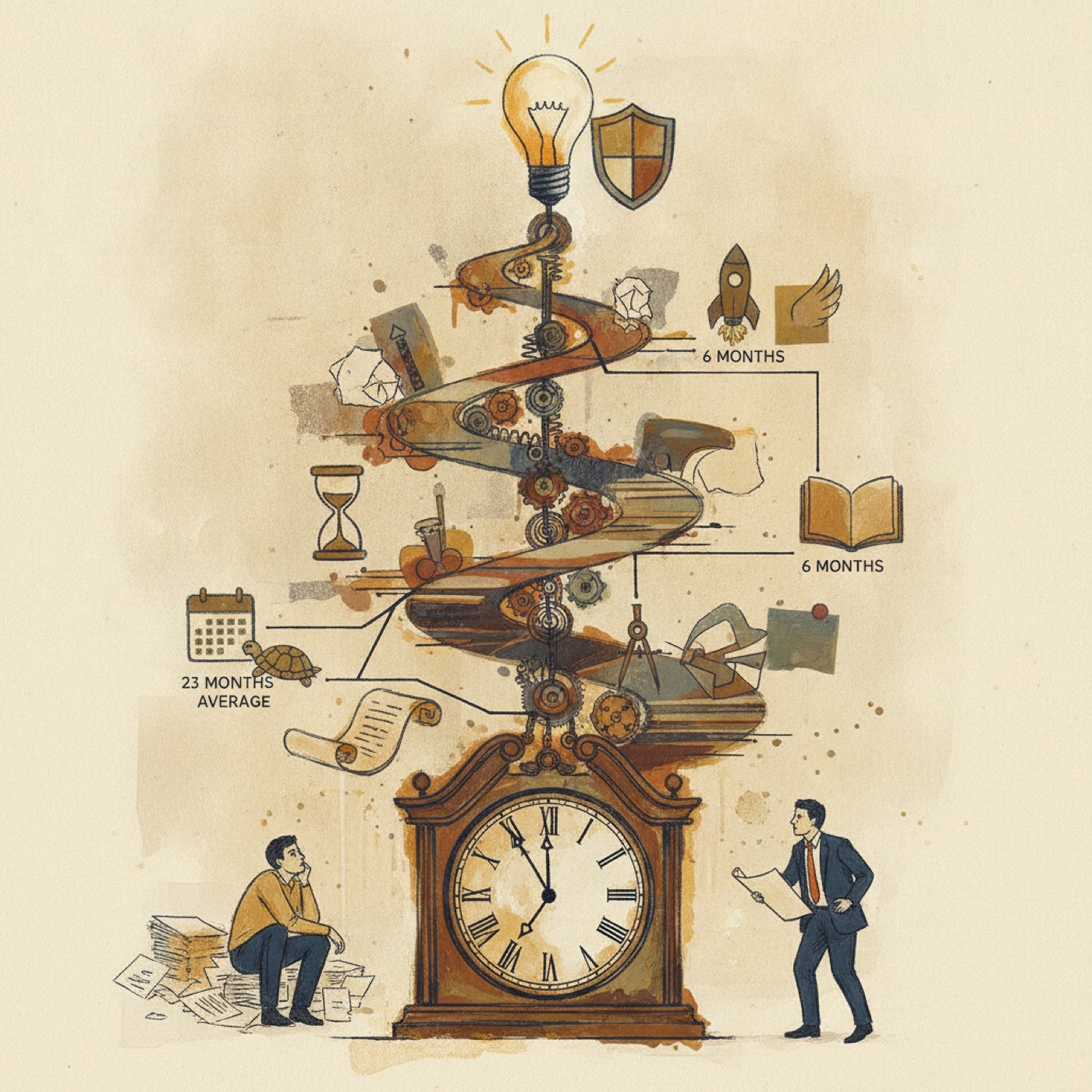 How Long Does It Take to Get a Patent? 23 Months Average, But Founders Who Plan Cut It to 6