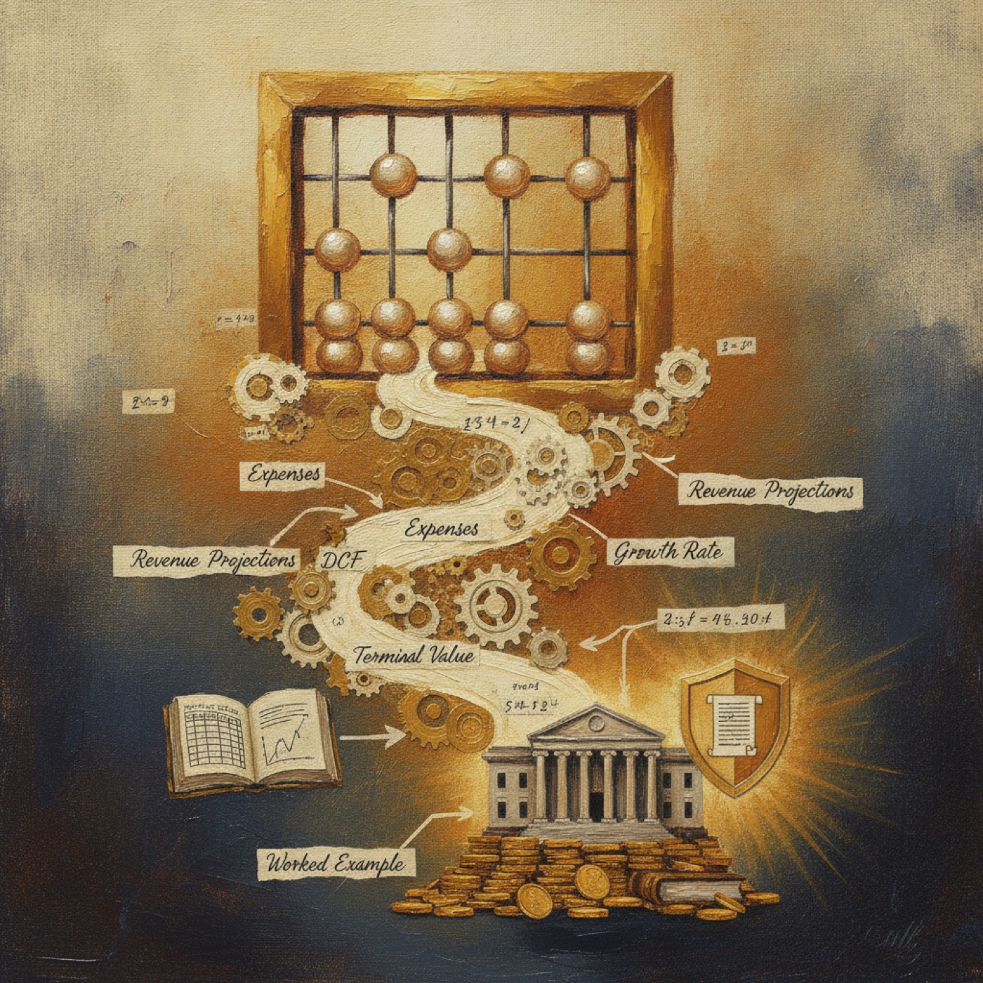 The Income Approach to Patent Valuation: The 6-Variable DCF That Actually Holds Up in Court (With a Worked Example)