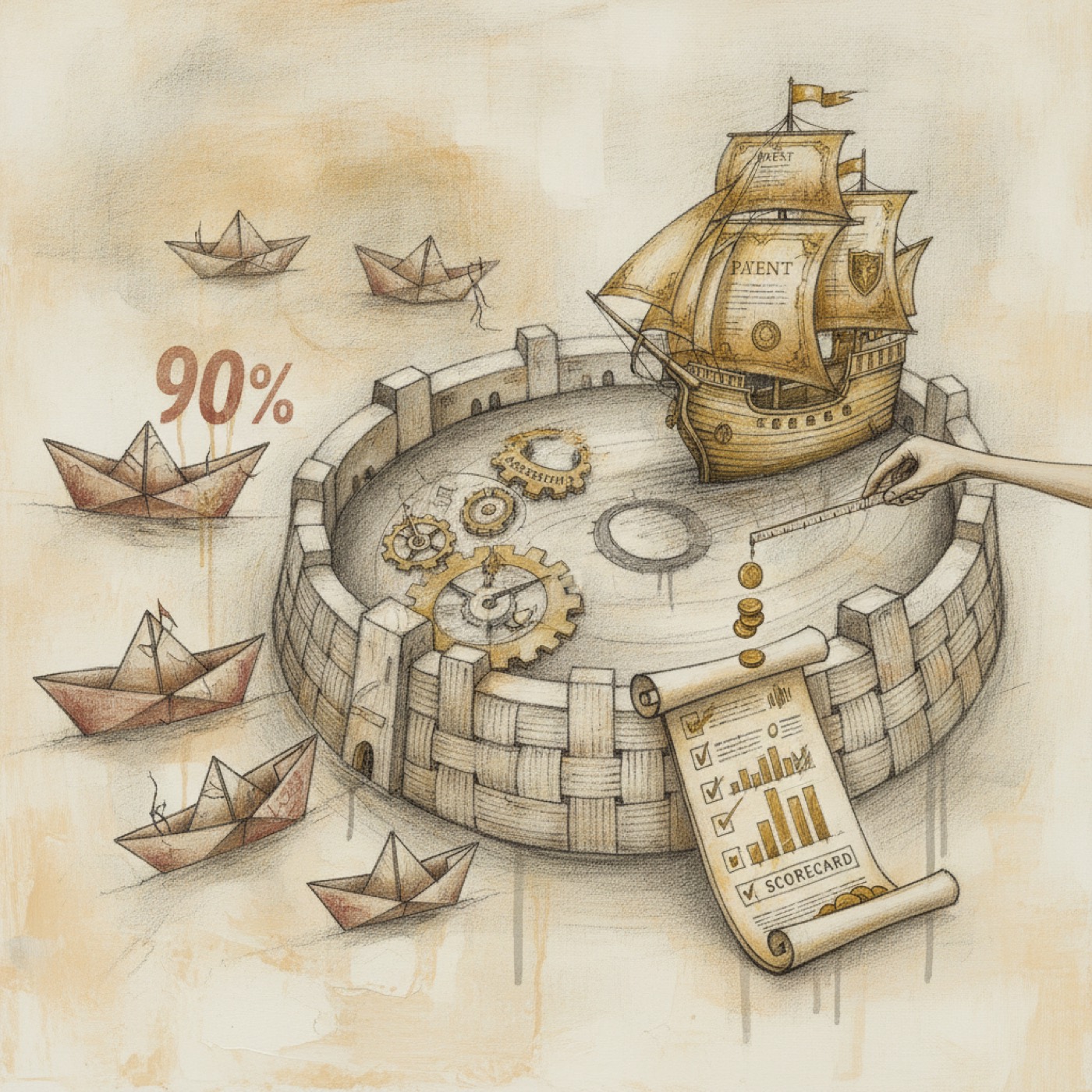 The IP Moat Assessment 90% of Founders Get Wrong: How to Score Your Patents Against Competitors in 30 Minutes