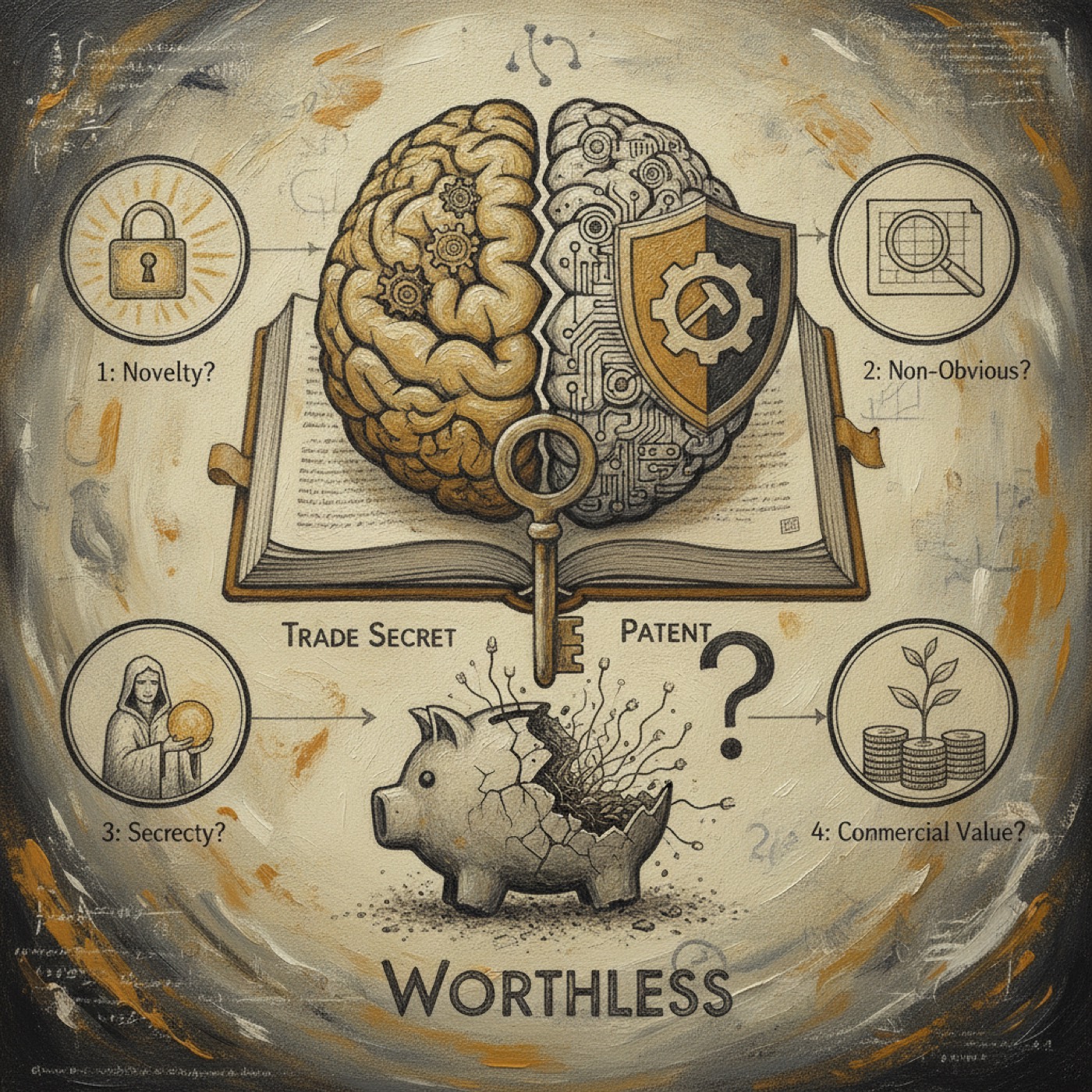 Is Your AI a Trade Secret, a Patent, or Worthless? The 4-Question Test That Tells You Which IP Vehicle Actually Protects Your Model
